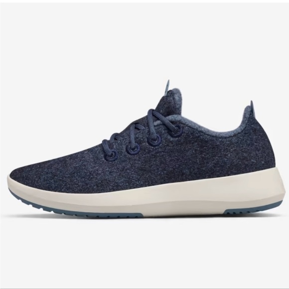Allbirds Wool Runner Mizzle Savannah Nights Blue Sneakers - Picture 2 of 11